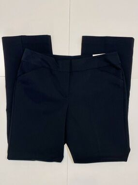 NWT Ann Taylor Curvy Boot Cut Women's Black Dress Pants Size 10